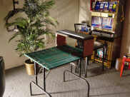 side view of throwing station